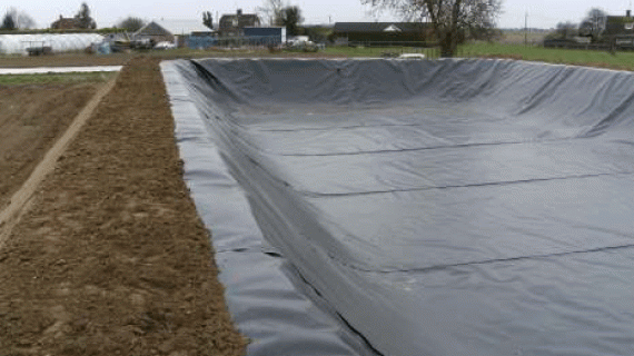  Installation of impermeable geomembranes & liner systems - West Nurseries, Spalding - Reservoir Installation